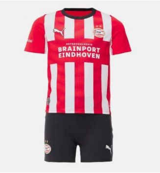 PSV Eindhoven Thuis tenue Kids 2026-27 Voetbalshirt Korte Mouw + Shorts PSV Eindhoven Thuis tenue Kids 2026-27 Voetbalshirt Korte Mouw + Shorts