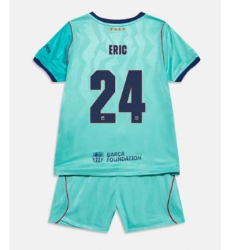 Barcelona Eric Garcia #24 Derde tenue Kids 2026-27 Voetbalshirt Korte Mouw + Shorts Barcelona Eric Garcia #24 Derde tenue Kids 2026-27 Voetbalshirt Korte Mouw + Shorts