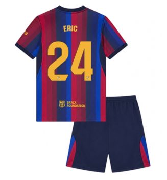 Barcelona Eric Garcia #24 Thuis tenue Kids 2026-27 Voetbalshirt Korte Mouw + Shorts Barcelona Eric Garcia #24 Thuis tenue Kids 2026-27 Voetbalshirt Korte Mouw + Shorts