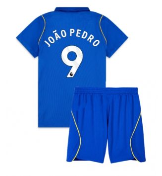 Chelsea Joao Pedro #9 Thuis tenue Kids 2026-27 Voetbalshirt Korte Mouw + Shorts
