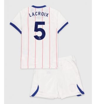 Chelsea Maxence Lacroix #5 Derde tenue Kids 2026-27 Voetbalshirt Korte Mouw + Shorts