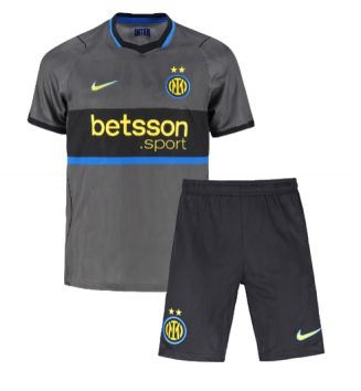 Inter Milan Derde tenue Kids 2026-27 Voetbalshirt Korte Mouw + Shorts Inter Milan Derde tenue Kids 2026-27 Voetbalshirt Korte Mouw + Shorts
