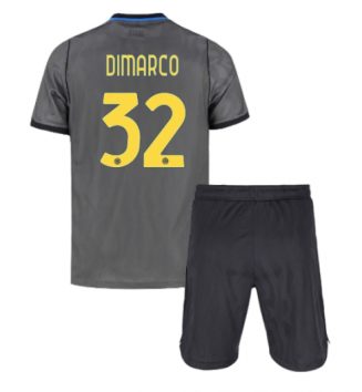 Inter Milan Federico Dimarco #32 Derde tenue Kids 2026-27 Voetbalshirt Korte Mouw + Shorts