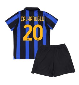 Inter Milan Hakan Calhanoglu #20 Thuis tenue Kids 2026-27 Voetbalshirt Korte Mouw + Shorts