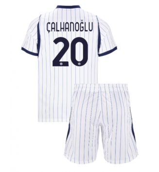 Inter Milan Hakan Calhanoglu #20 Uit tenue Kids 2026-27 Voetbalshirt Korte Mouw + Shorts