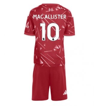 Liverpool Alexis Mac Allister #10 Thuis tenue Kids 2026-27 Voetbalshirt Korte Mouw + Shorts Liverpool Alexis Mac Allister #10 Thuis tenue Kids 2026-27 Voetbalshirt Korte Mouw + Shorts