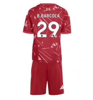 Liverpool Bradley Barcola #29 Thuis tenue Kids 2026-27 Voetbalshirt Korte Mouw + Shorts Liverpool Bradley Barcola #29 Thuis tenue Kids 2026-27 Voetbalshirt Korte Mouw + Shorts