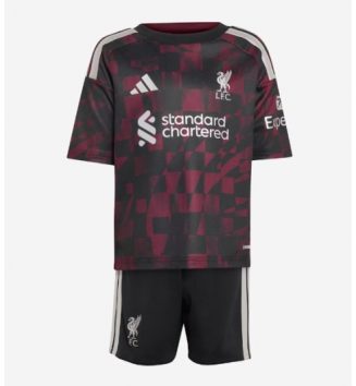 Liverpool Derde tenue Kids 2026-27 Voetbalshirt Korte Mouw + Shorts Liverpool Derde tenue Kids 2026-27 Voetbalshirt Korte Mouw + Shorts