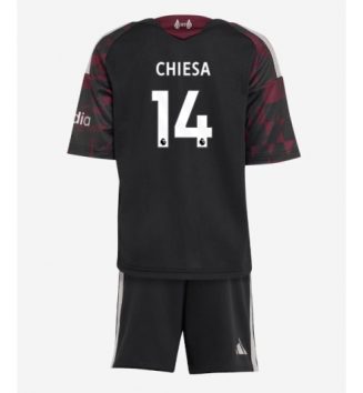 Liverpool Federico Chiesa #14 Derde tenue Kids 2026-27 Voetbalshirt Korte Mouw + Shorts Liverpool Federico Chiesa #14 Derde tenue Kids 2026-27 Voetbalshirt Korte Mouw + Shorts