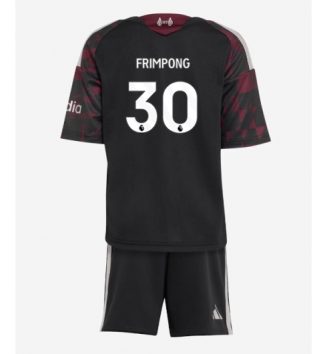 Liverpool Jeremie Frimpong #30 Derde tenue Kids 2026-27 Voetbalshirt Korte Mouw + Shorts Liverpool Jeremie Frimpong #30 Derde tenue Kids 2026-27 Voetbalshirt Korte Mouw + Shorts