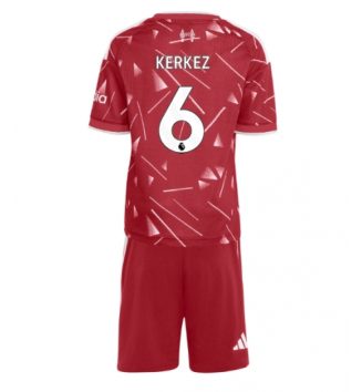Liverpool Milos Kerkez #6 Thuis tenue Kids 2026-27 Voetbalshirt Korte Mouw + Shorts Liverpool Milos Kerkez #6 Thuis tenue Kids 2026-27 Voetbalshirt Korte Mouw + Shorts
