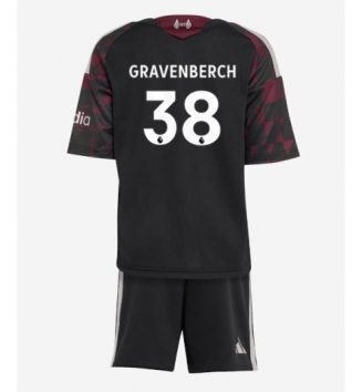 Liverpool Ryan Gravenberch #38 Derde tenue Kids 2026-27 Voetbalshirt Korte Mouw + Shorts Liverpool Ryan Gravenberch #38 Derde tenue Kids 2026-27 Voetbalshirt Korte Mouw + Shorts