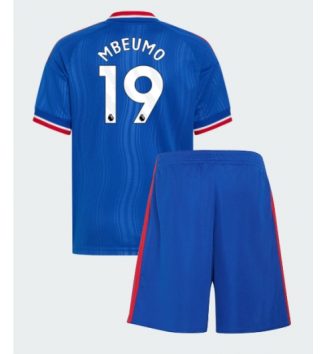 Manchester United Bryan Mbeumo #19 Uit tenue Kids 2026-27 Voetbalshirt Korte Mouw + Shorts