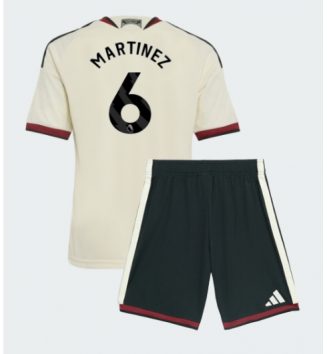 Manchester United Lisandro Martinez #6 Derde tenue Kids 2026-27 Voetbalshirt Korte Mouw + Shorts