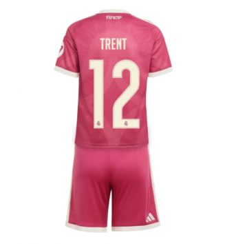 Real Madrid Alexander-Arnold #12 Derde tenue Kids 2026-27 Voetbalshirt Korte Mouw + Shorts