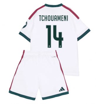 Real Madrid Aurelien Tchouameni #14 Thuis tenue Kids 2026-27 Voetbalshirt Korte Mouw + Shorts