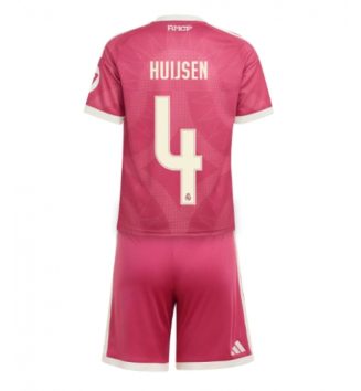 Real Madrid Dean Huijsen #4 Derde tenue Kids 2026-27 Voetbalshirt Korte Mouw + Shorts Real Madrid Dean Huijsen #4 Derde tenue Kids 2026-27 Voetbalshirt Korte Mouw + Shorts