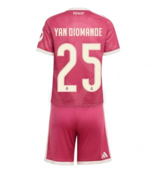 Real Madrid Yan Diomande #25 Derde tenue Kids 2026-27 Voetbalshirt Korte Mouw + Shorts Real Madrid Yan Diomande #25 Derde tenue Kids 2026-27 Voetbalshirt Korte Mouw + Shorts
