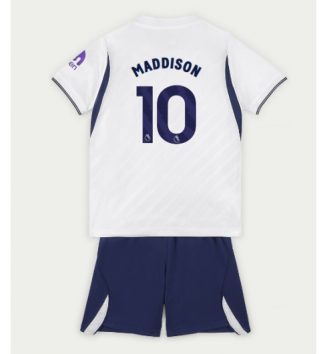 Tottenham Hotspur James Maddison #10 Thuis tenue Kids 2026-27 Voetbalshirt Korte Mouw + Shorts