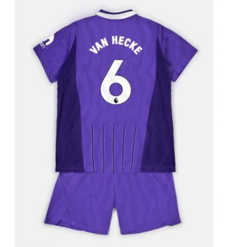 Tottenham Hotspur Jan Paul van Hecke #6 Derde tenue Kids 2026-27 Voetbalshirt Korte Mouw + Shorts