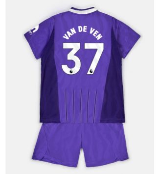 Tottenham Hotspur Micky van de Ven #37 Derde tenue Kids 2026-27 Voetbalshirt Korte Mouw + Shorts