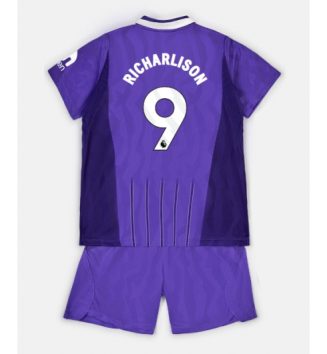 Tottenham Hotspur Richarlison #9 Derde tenue Kids 2026-27 Voetbalshirt Korte Mouw + Shorts
