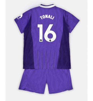 Tottenham Hotspur Sandro Tonali #16 Derde tenue Kids 2026-27 Voetbalshirt Korte Mouw + Shorts