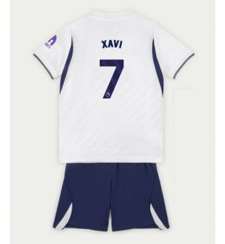 Tottenham Hotspur Xavi Simons #7 Thuis tenue Kids 2026-27 Voetbalshirt Korte Mouw + Shorts
